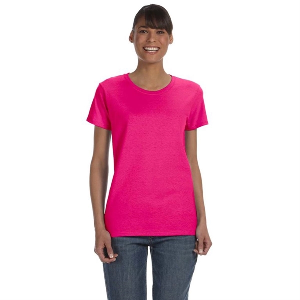 Gildan Ladies' 5.3 oz. Heavy Cotton Missy Fit T-Shirt - Gildan Ladies' 5.3 oz. Heavy Cotton Missy Fit T-Shirt - Image 5 of 44