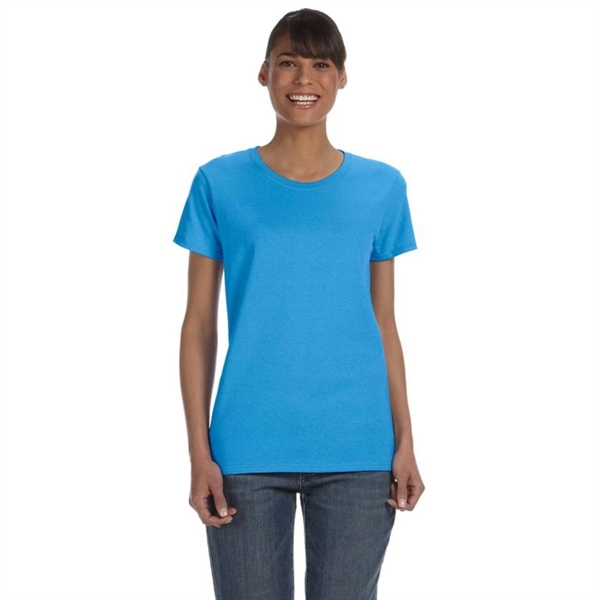 Gildan Ladies' 5.3 oz. Heavy Cotton Missy Fit T-Shirt - Gildan Ladies' 5.3 oz. Heavy Cotton Missy Fit T-Shirt - Image 7 of 44