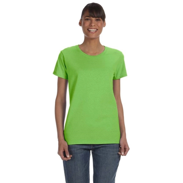 Gildan Ladies' 5.3 oz. Heavy Cotton Missy Fit T-Shirt - Gildan Ladies' 5.3 oz. Heavy Cotton Missy Fit T-Shirt - Image 8 of 44