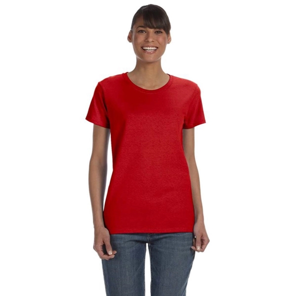 Gildan Ladies' 5.3 oz. Heavy Cotton Missy Fit T-Shirt - Gildan Ladies' 5.3 oz. Heavy Cotton Missy Fit T-Shirt - Image 13 of 44