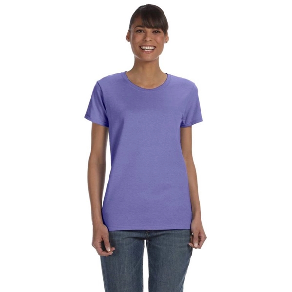 Gildan Ladies' 5.3 oz. Heavy Cotton Missy Fit T-Shirt - Gildan Ladies' 5.3 oz. Heavy Cotton Missy Fit T-Shirt - Image 19 of 44