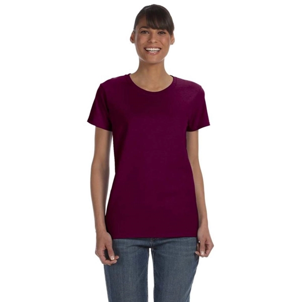 Gildan Ladies' 5.3 oz. Heavy Cotton Missy Fit T-Shirt - Gildan Ladies' 5.3 oz. Heavy Cotton Missy Fit T-Shirt - Image 21 of 44