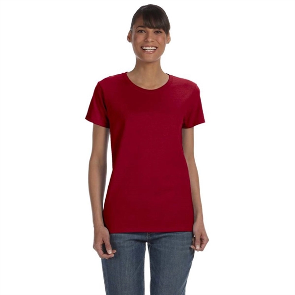 Gildan Ladies' 5.3 oz. Heavy Cotton Missy Fit T-Shirt - Gildan Ladies' 5.3 oz. Heavy Cotton Missy Fit T-Shirt - Image 22 of 44