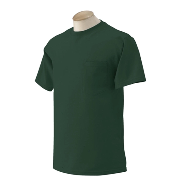 Gildan Ultra Cotton Pocket Tee - Dark/Color - Gildan Ultra Cotton Pocket Tee - Dark/Color - Image 17 of 30