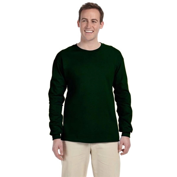 Gildan Ultra Cotton Long Sleeve Tee - Dark/Color - Gildan Ultra Cotton Long Sleeve Tee - Dark/Color - Image 6 of 23