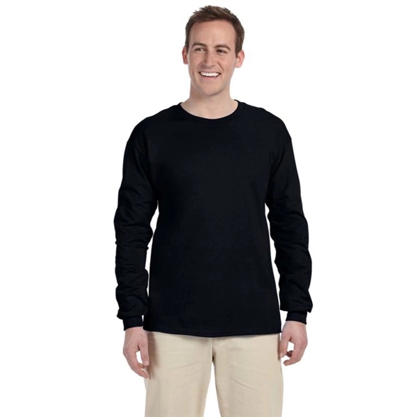 Gildan Ultra Cotton Long Sleeve Tee - Dark/Color - Gildan Ultra Cotton Long Sleeve Tee - Dark/Color - Image 8 of 23