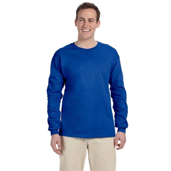 Gildan Ultra Cotton Long Sleeve Tee - Dark/Color - Gildan Ultra Cotton Long Sleeve Tee - Dark/Color - Image 10 of 23