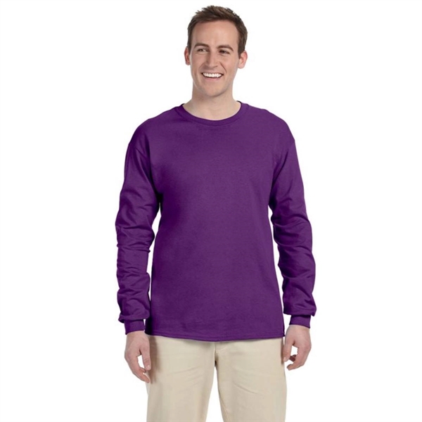 Gildan Ultra Cotton Long Sleeve Tee - Dark/Color - Gildan Ultra Cotton Long Sleeve Tee - Dark/Color - Image 14 of 23