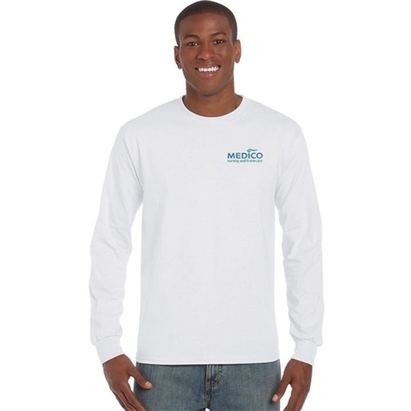 Gildan Ultra Cotton Classic Fit Adult Long Sleeve T-Shirt - Gildan Ultra Cotton Classic Fit Adult Long Sleeve T-Shirt - Image 1 of 1