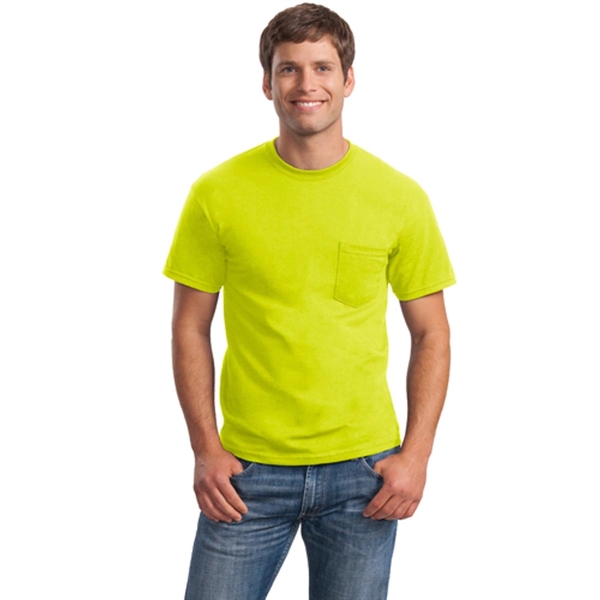 Gildan Ultra 100% Cotton T-Shirt with Pocket - Gildan Ultra 100% Cotton T-Shirt with Pocket - Image 3 of 14