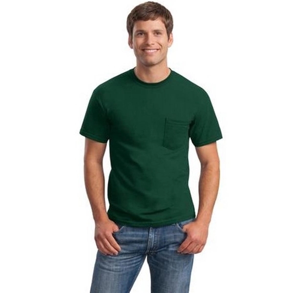 Gildan Ultra 100% Cotton T-Shirt with Pocket - Gildan Ultra 100% Cotton T-Shirt with Pocket - Image 6 of 14