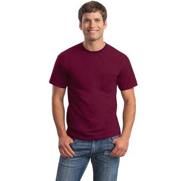 Gildan Ultra 100% Cotton T-Shirt with Pocket - Gildan Ultra 100% Cotton T-Shirt with Pocket - Image 12 of 14