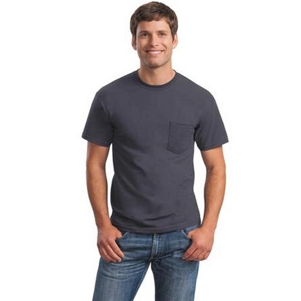 Gildan Ultra 100% Cotton T-Shirt with Pocket - Gildan Ultra 100% Cotton T-Shirt with Pocket - Image 14 of 14