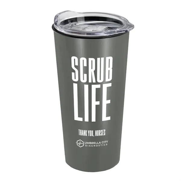 Garyline® Explore Metallic Travel Tumbler with Slider Lid...