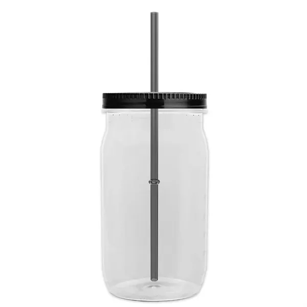 Garyline® Tritan® Mason Jar with Lid and Straw - 27 oz. - Garyline® Tritan® Mason Jar with Lid and Straw - 27 oz. - Image 1 of 158