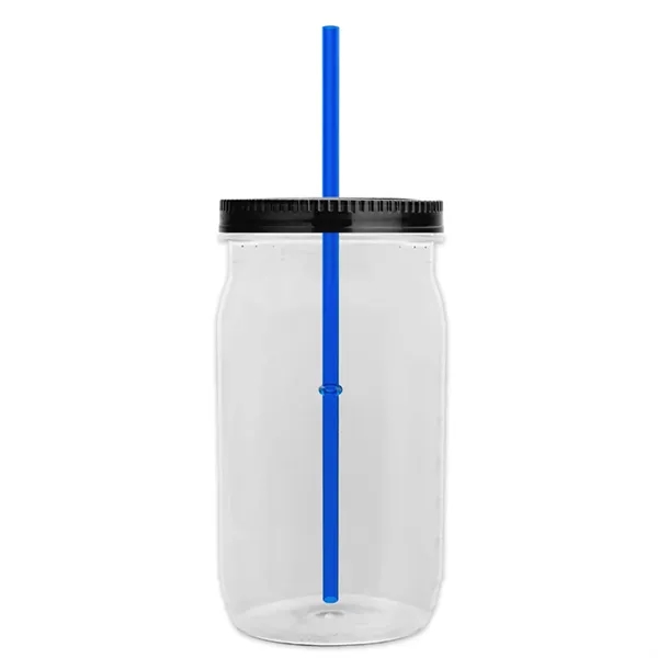 Garyline® Tritan® Mason Jar with Lid and Straw - 27 oz. - Garyline® Tritan® Mason Jar with Lid and Straw - 27 oz. - Image 2 of 158