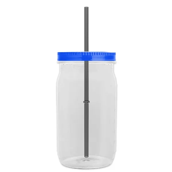 Garyline® Tritan® Mason Jar with Lid and Straw - 27 oz. - Garyline® Tritan® Mason Jar with Lid and Straw - 27 oz. - Image 22 of 158