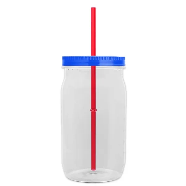 Garyline® Tritan® Mason Jar with Lid and Straw - 27 oz. - Garyline® Tritan® Mason Jar with Lid and Straw - 27 oz. - Image 26 of 158