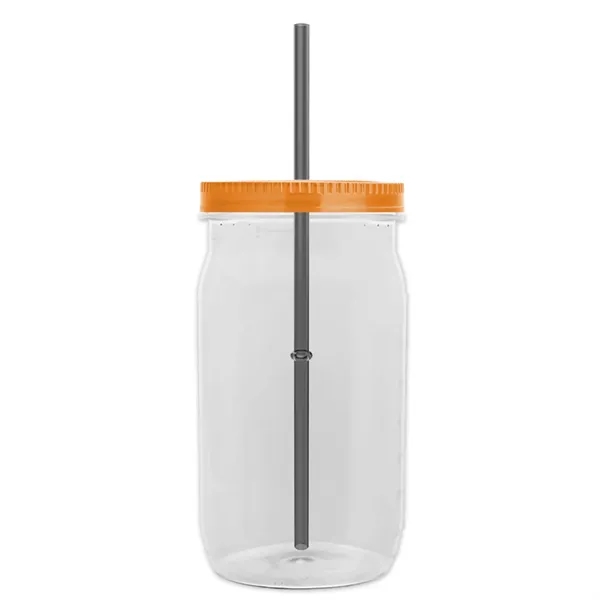 Garyline® Tritan® Mason Jar with Lid and Straw - 27 oz. - Garyline® Tritan® Mason Jar with Lid and Straw - 27 oz. - Image 36 of 158