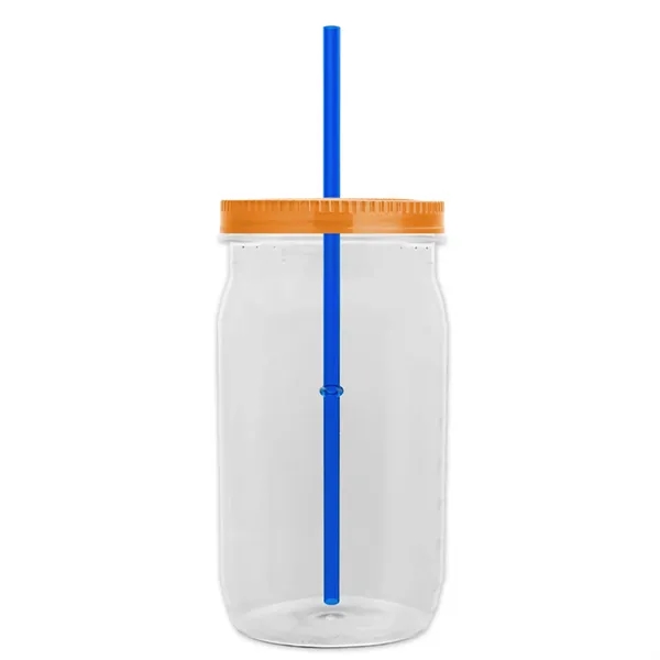 Garyline® Tritan® Mason Jar with Lid and Straw - 27 oz. - Garyline® Tritan® Mason Jar with Lid and Straw - 27 oz. - Image 37 of 158