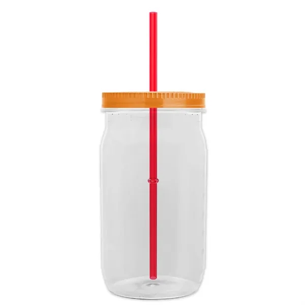 Garyline® Tritan® Mason Jar with Lid and Straw - 27 oz. - Garyline® Tritan® Mason Jar with Lid and Straw - 27 oz. - Image 40 of 158