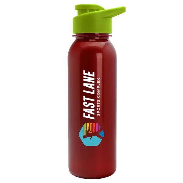 Garyline® Terrain Metallike Bottle with Drink-Thru Lid - ...