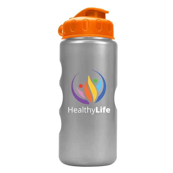 Custom Garyline® Mini Peak Tritan® Metallike Bottle with Flip-To...