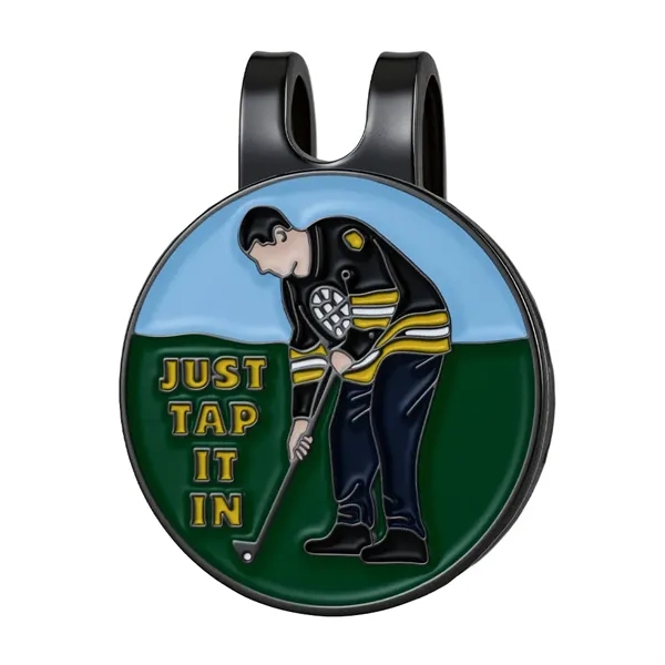 Soft Enamel Golf Hat Clips 1"-1.5" - Soft Enamel Golf Hat Clips 1"-1.5" - Image 6 of 6