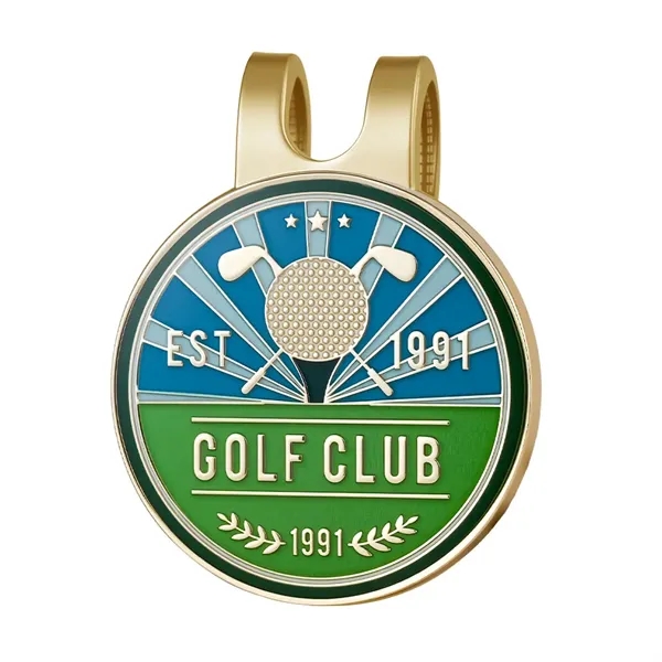Hard Enamel Golf Hat Clips 1"-1.5" - Hard Enamel Golf Hat Clips 1"-1.5" - Image 3 of 7