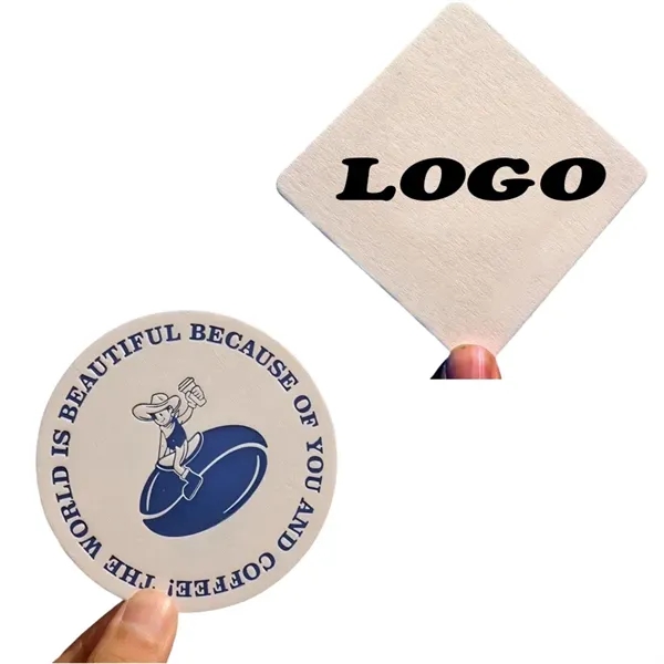 Absorbent Paper Coaster - Absorbent Paper Coaster - Image 0 of 2