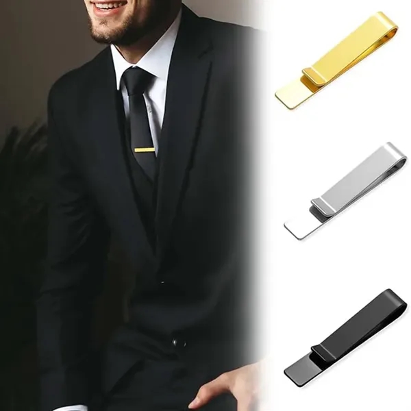 Stainless Steel Tie Clips - Stainless Steel Tie Clips - Image 2 of 2