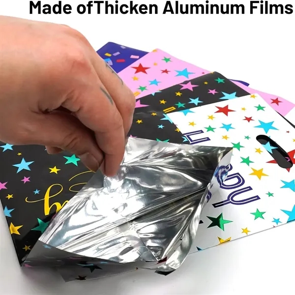 Aluminum Film Party Gift Tote Bag - Aluminum Film Party Gift Tote Bag - Image 3 of 9