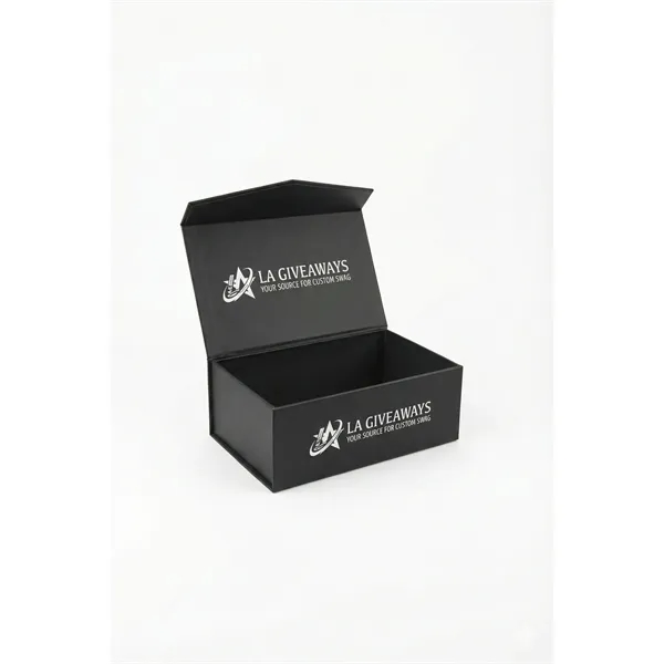 Collapsible Magnetic Closure Rectangle Promotional Gift Box - Collapsible Magnetic Closure Rectangle Promotional Gift Box - Image 0 of 3