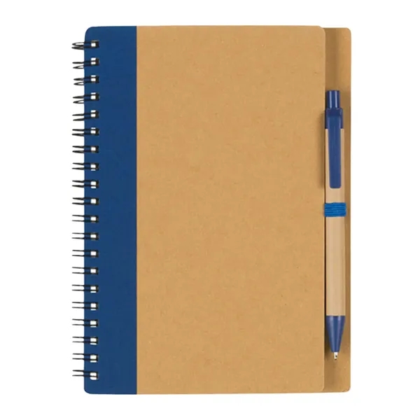 Custom B6 Spiral Notebook With Pen