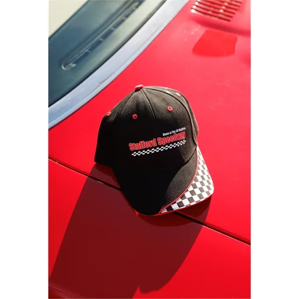Merrimack Hat Co.™ Checkered Flag Race Hat - Merrimack Hat Co.™ Checkered Flag Race Hat - Image 4 of 5
