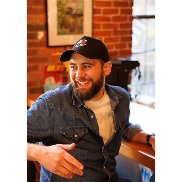 Merrimack Hat Co.™ Active 5-Panel  Performance Hat - Merrimack Hat Co.™ Active 5-Panel  Performance Hat - Image 8 of 12