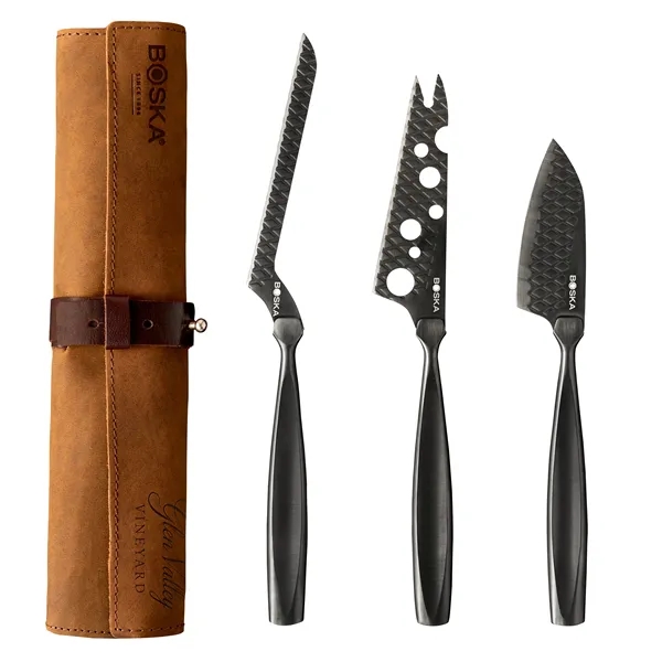 Boska Cheese Knife Set Monaco+ Dark