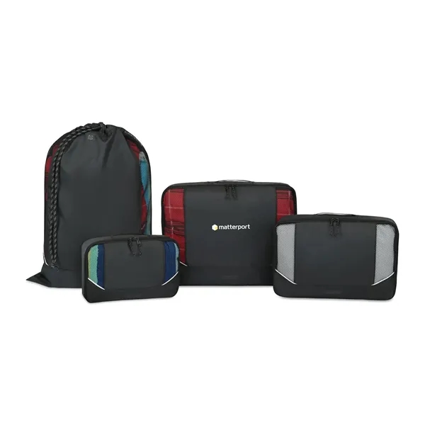 American Tourister® Zoom Turbo rPET 4 Piece Packing Cube Set