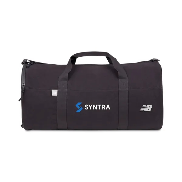 New Balance® Recycled Cotton Canvas Duffel