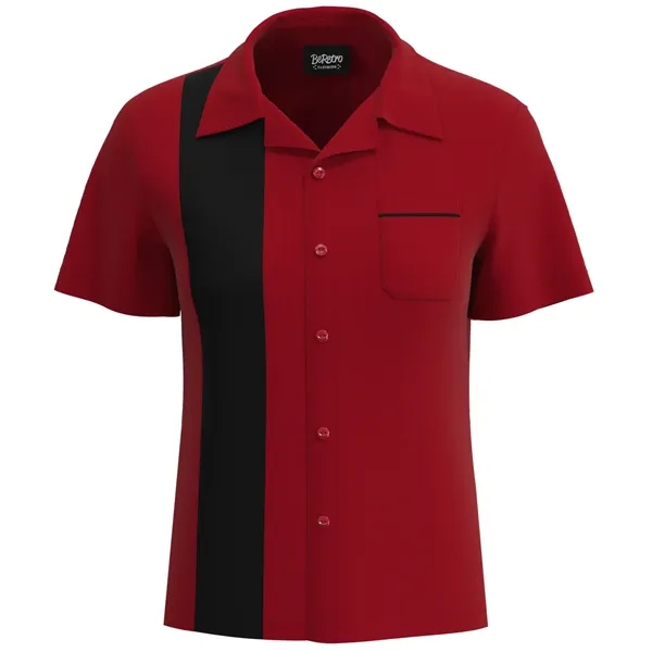 USA-Made Women's Retro Bowling Shirt 50's Style - USA-Made Women's Retro Bowling Shirt 50's Style - Image 13 of 19