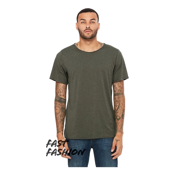 bella canvas raw neck