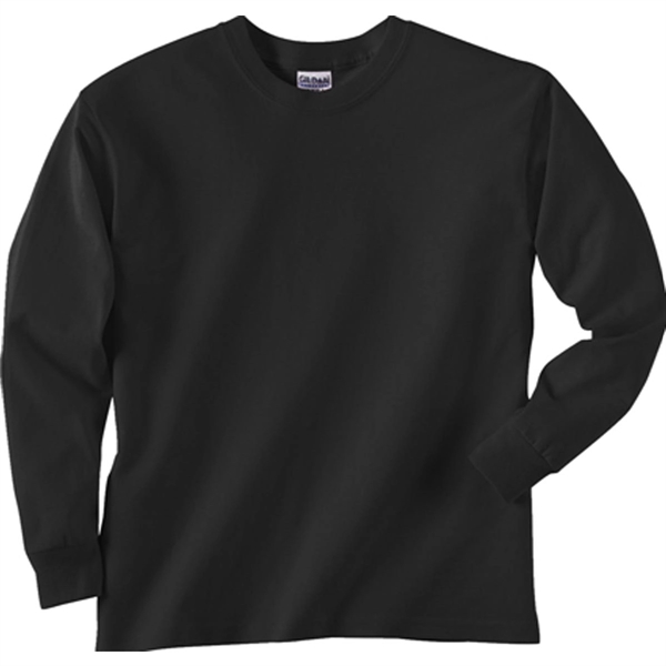 Gildan Youth Ultra Cotton Long Sleeve Tee - Dark/Color - Gildan Youth Ultra Cotton Long Sleeve Tee - Dark/Color - Image 12 of 12