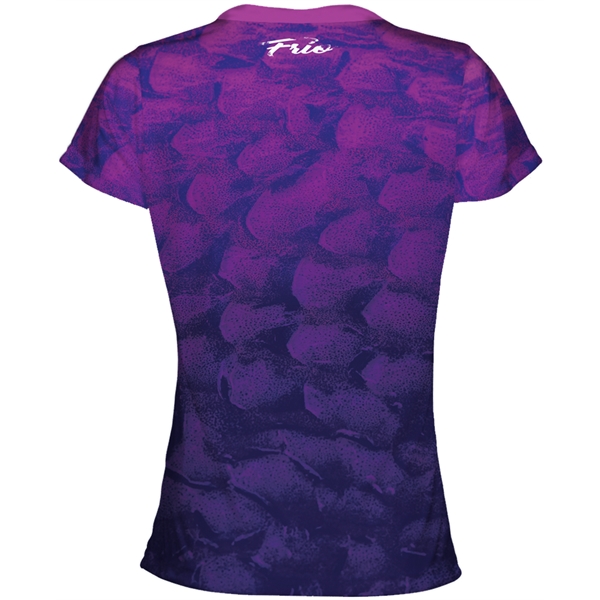 Ladies V-Neck Cap Sleeve Shirt - Ladies V-Neck Cap Sleeve Shirt - Image 1 of 1