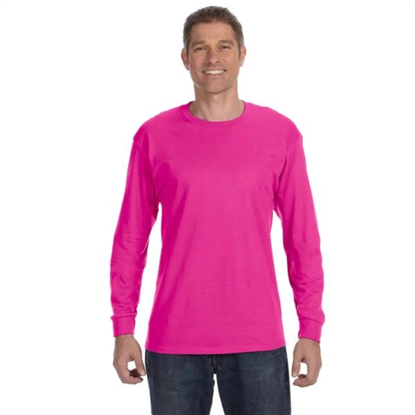 Jerzees 50/50 Long Sleeve Tee - Dark/Color - Jerzees 50/50 Long Sleeve Tee - Dark/Color - Image 3 of 28
