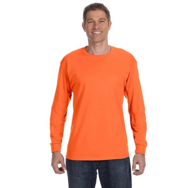Jerzees 50/50 Long Sleeve Tee - Dark/Color - Jerzees 50/50 Long Sleeve Tee - Dark/Color - Image 5 of 28