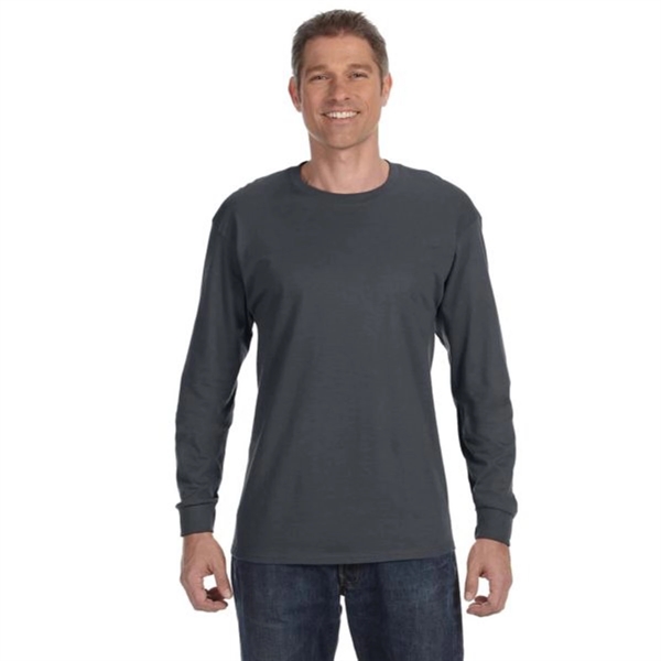 Jerzees 50/50 Long Sleeve Tee - Dark/Color - Jerzees 50/50 Long Sleeve Tee - Dark/Color - Image 9 of 28