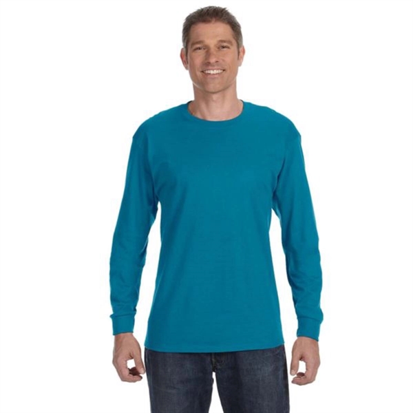 Jerzees 50/50 Long Sleeve Tee - Dark/Color - Jerzees 50/50 Long Sleeve Tee - Dark/Color - Image 17 of 28