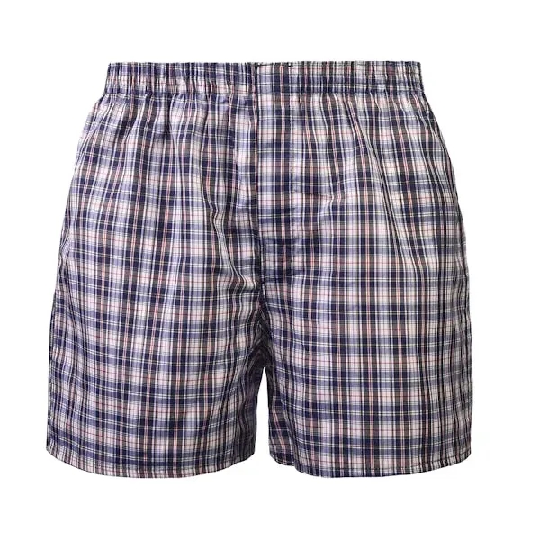 Men's Woven Boxer Shorts - Large Assorted Plaids - Men's Woven Boxer Shorts - Large Assorted Plaids - Image 0 of 0