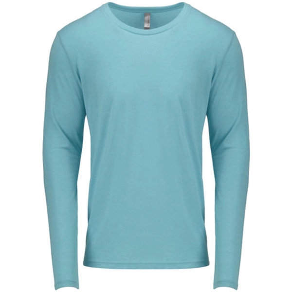 Next Level Men's Tri-Blend Long-Sleeve Crew Neck Tee - Next Level Men's Tri-Blend Long-Sleeve Crew Neck Tee - Image 3 of 9