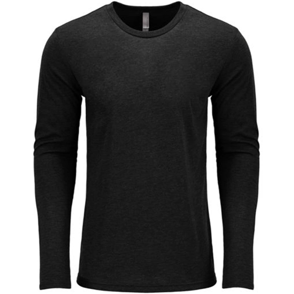 Next Level Men's Tri-Blend Long-Sleeve Crew Neck Tee - Next Level Men's Tri-Blend Long-Sleeve Crew Neck Tee - Image 5 of 9